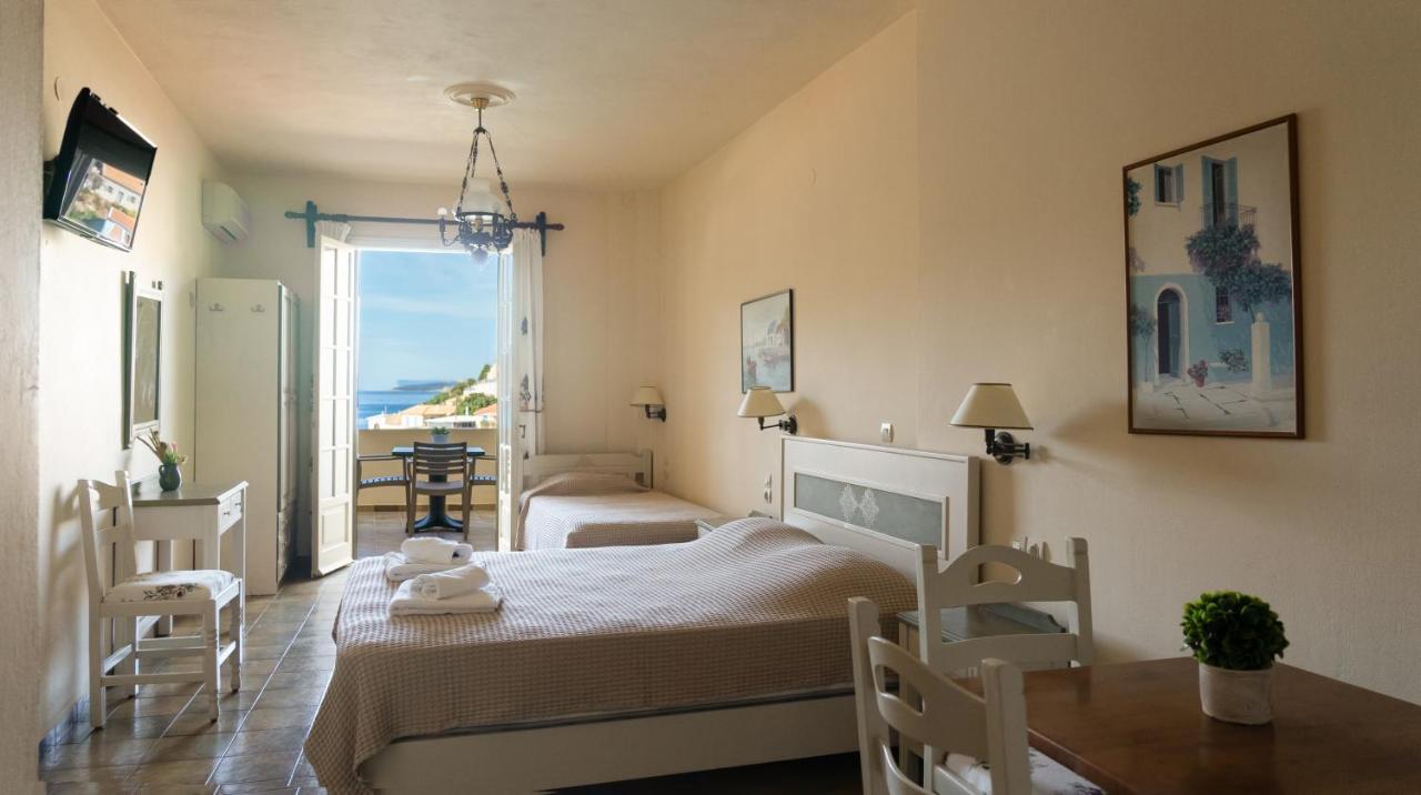 Linardos Apartments Asos Dış mekan fotoğraf