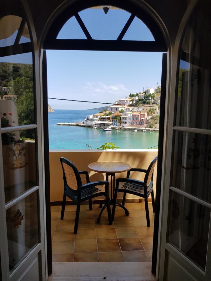 Linardos Apartments Asos Dış mekan fotoğraf